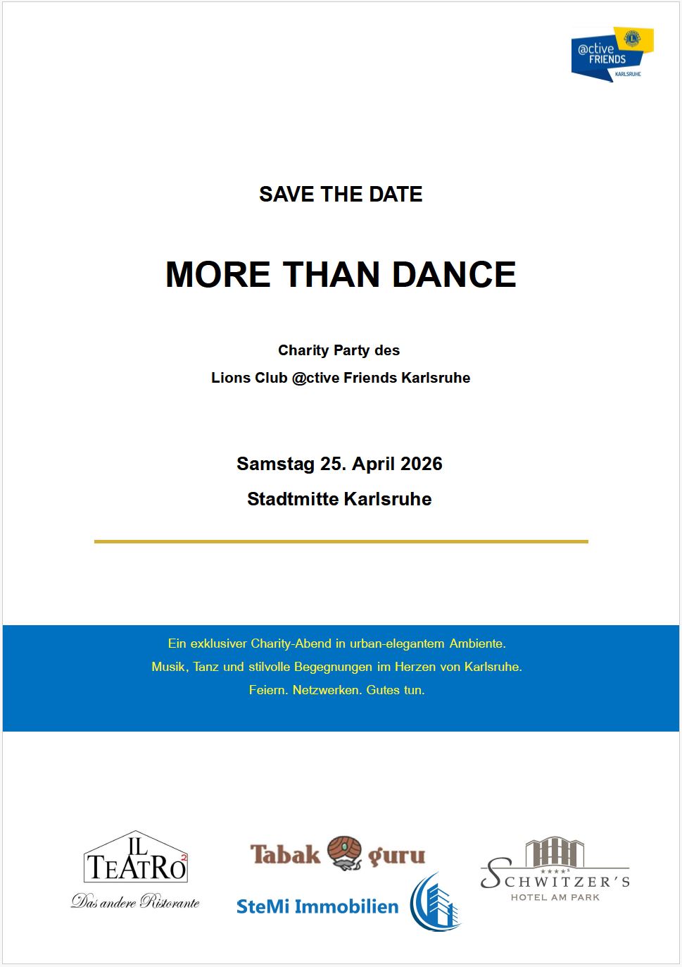 Save the Date Party 2026